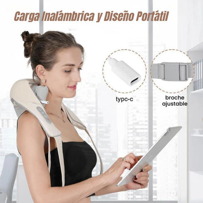 Masajeador Terápeutico para Cuello y Espalda