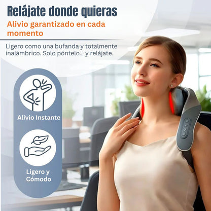 Masajeador Terápeutico para Cuello y Espalda