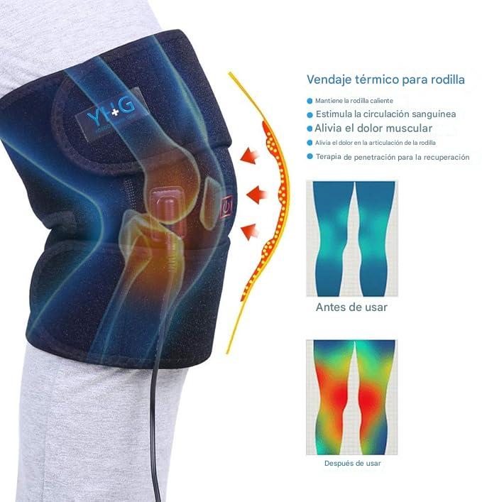 Rodillera Térmica para Rodilla - Calefaccion y Alivio del Dolor
