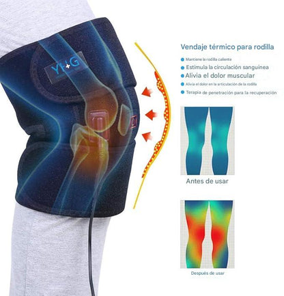 Rodillera Térmica para Rodilla - Calefaccion y Alivio del Dolor