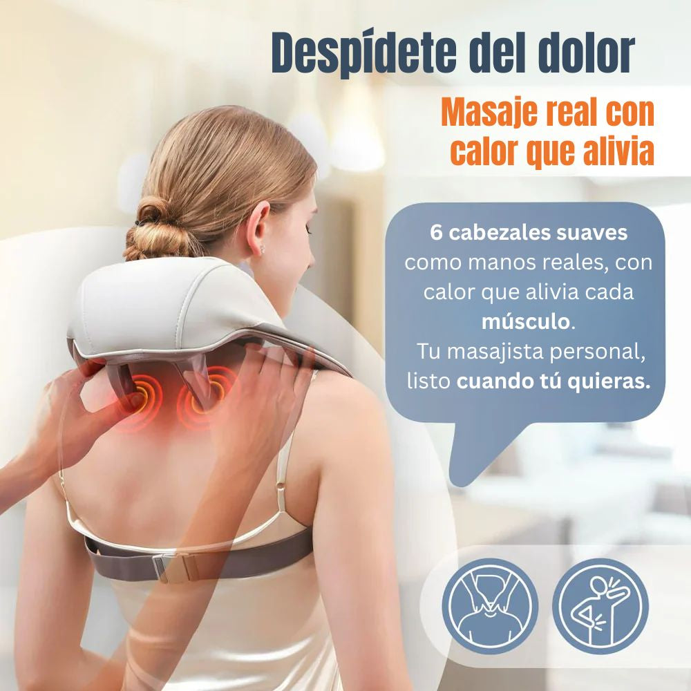Masajeador Terápeutico para Cuello y Espalda