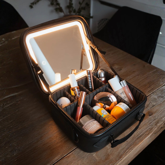 Cosmetiquera con Espejo LED