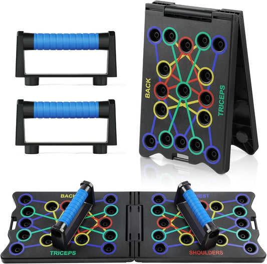 TrainFit™ - Tabla de Flexiones y Pecho