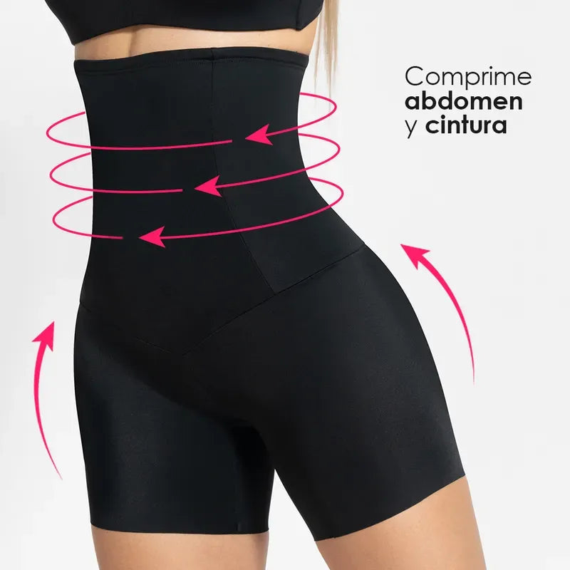 Faja Moldeadora 2 en 1: Reduce Cintura y Realza Glúteos